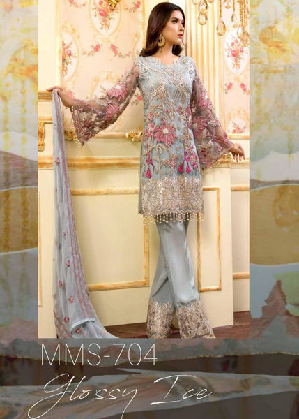 Maryum N Maria Chiffon - Glossy Ice - (MMS-704)