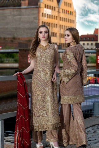 Shamrock Chiffon Collection By Maryum N Maria - SD02 - [Arsh Couture London]