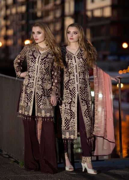 Shamrock Chiffon Collection By Maryum N Maria - SD 08 - [Arsh Couture London]
